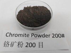 Rivestimenti per contenitori in vetro da 200 maglie Coloranti cromati Polvere di cromite 75 micron  -1-